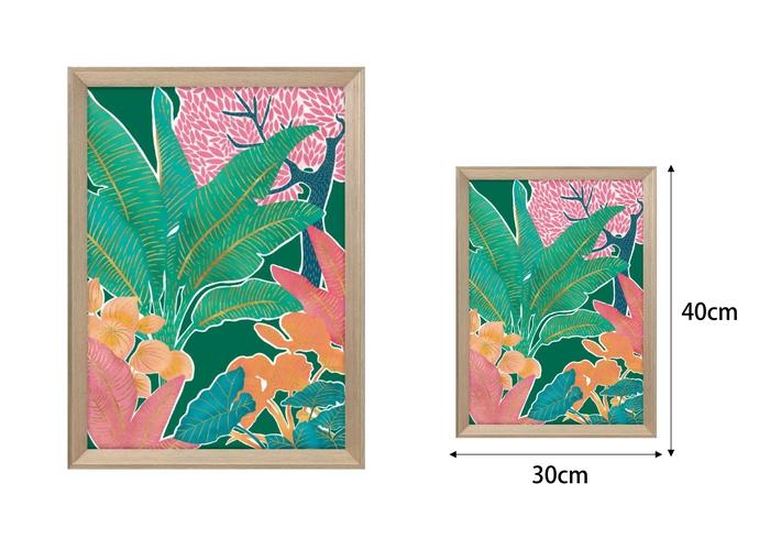 Panel decorativo de porcelana dorada, modelo JCHP0013