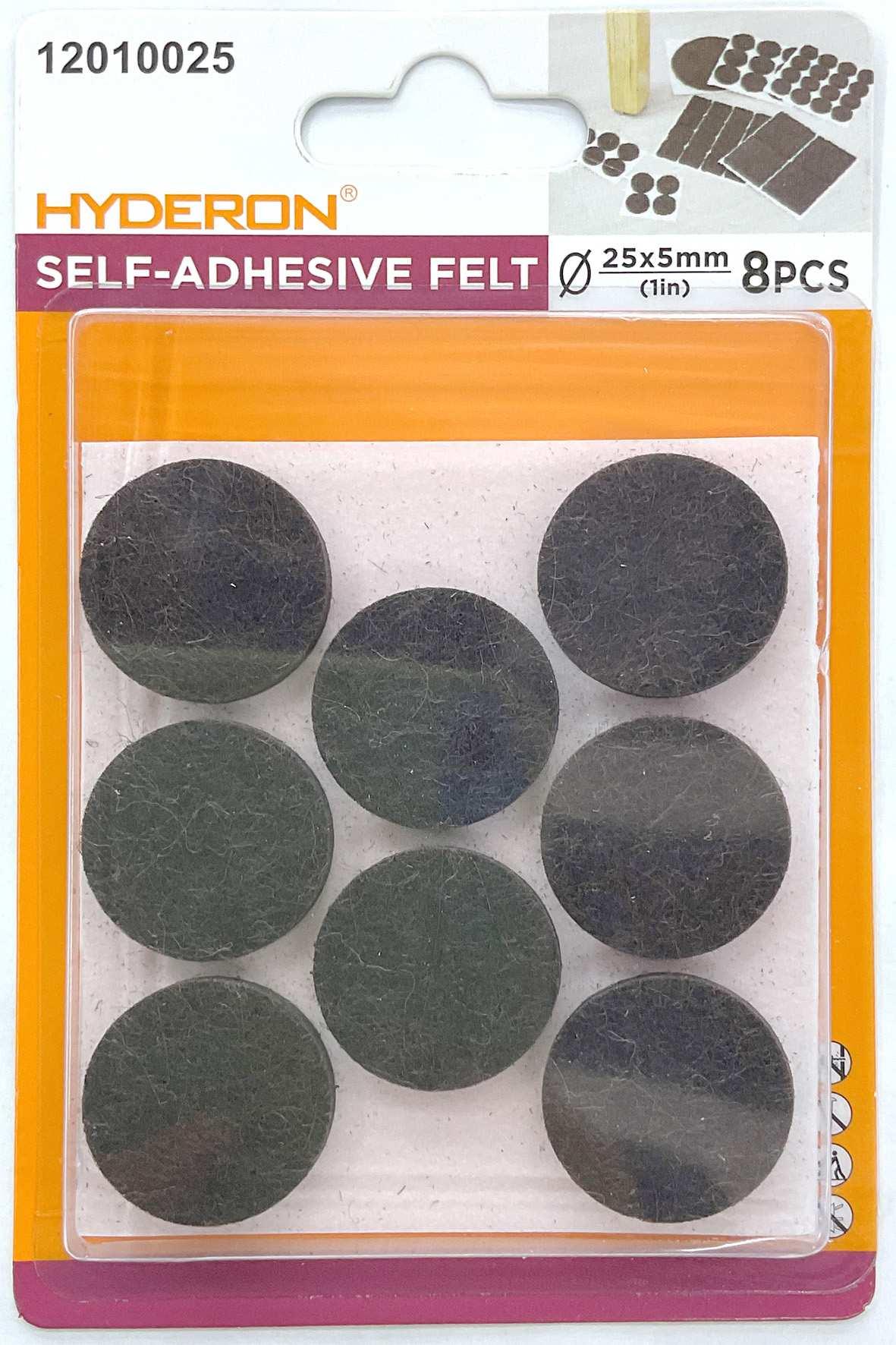 Protector para pata de mueble, 25 mm, 8 piezas, modelo 12010025