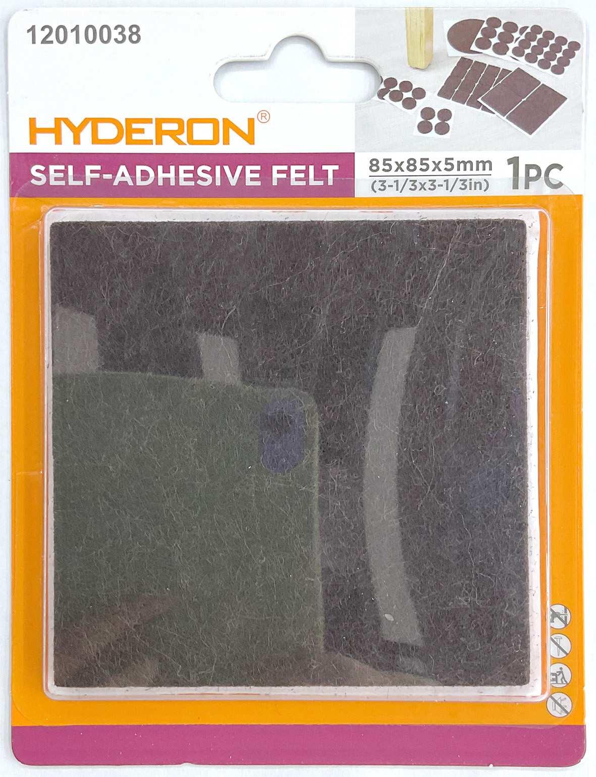Protector para pata de mueble, 85 × 85 mm, 1 pieza, modelo 12010038