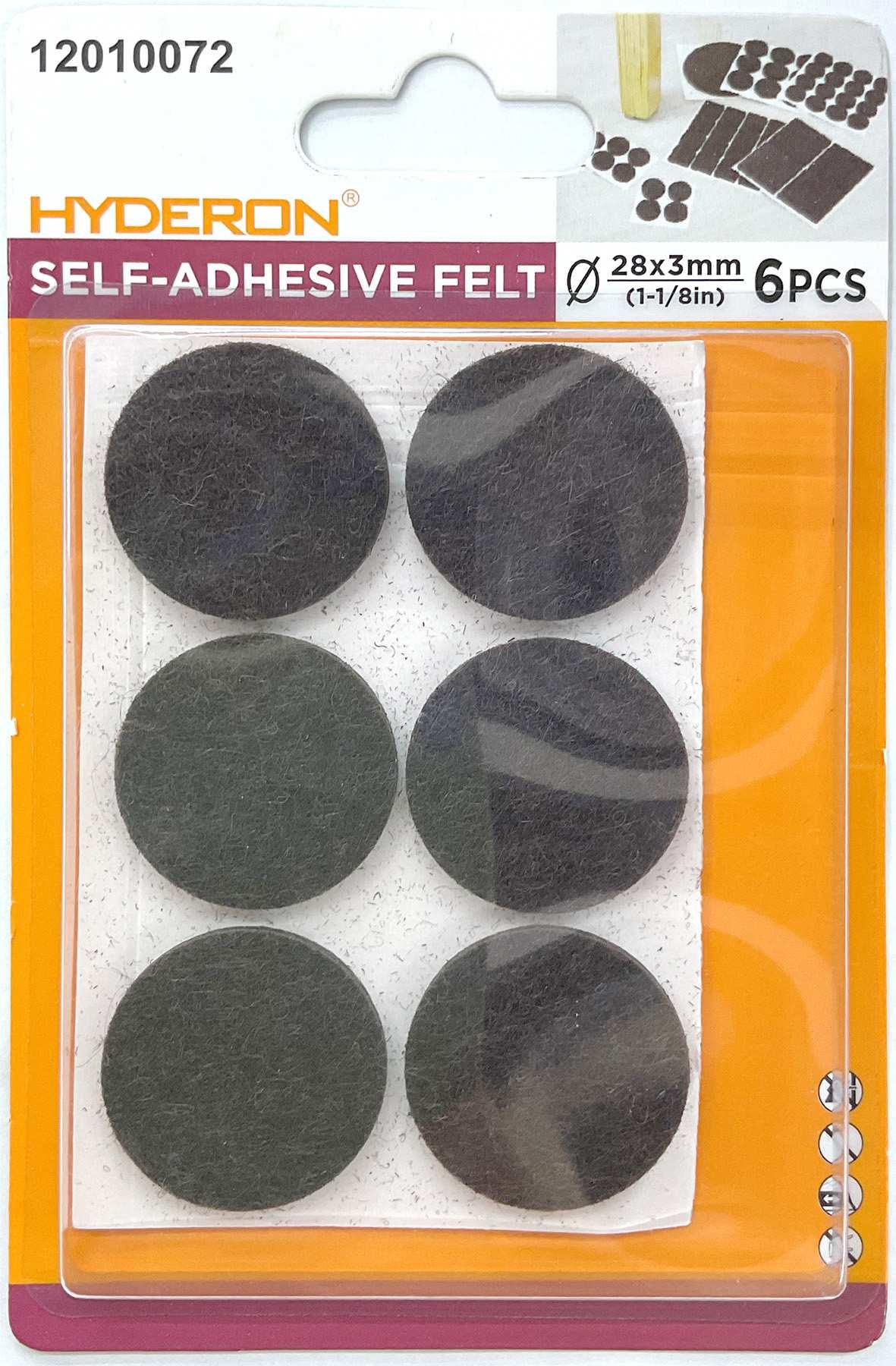 Protector para pata de mueble, 28 mm, 6 piezas, modelo 12010072