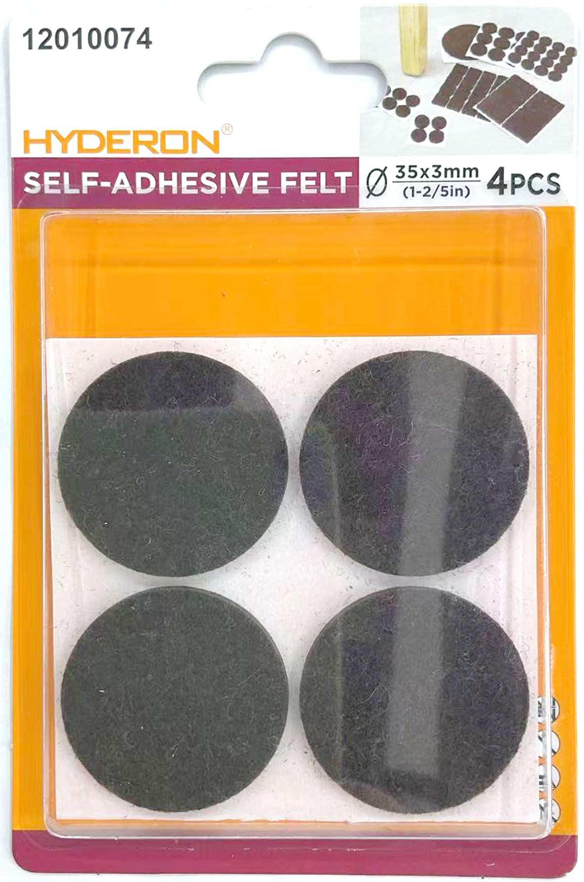 Protector para pata de mueble, 35 mm, 4 piezas, modelo 12010074