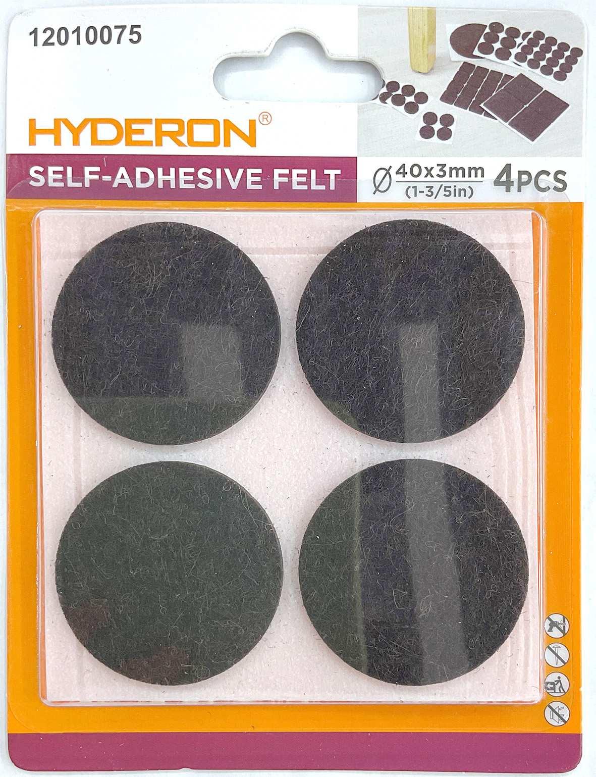 Protector para pata de mueble, 40 mm, 4 piezas, modelo 12010075