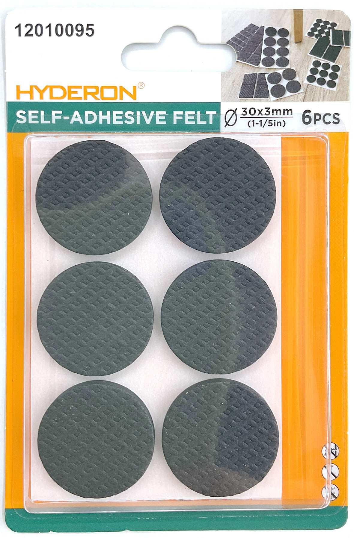 Protector para pata de mueble, 30 mm, 6 piezas, modelo 12010095