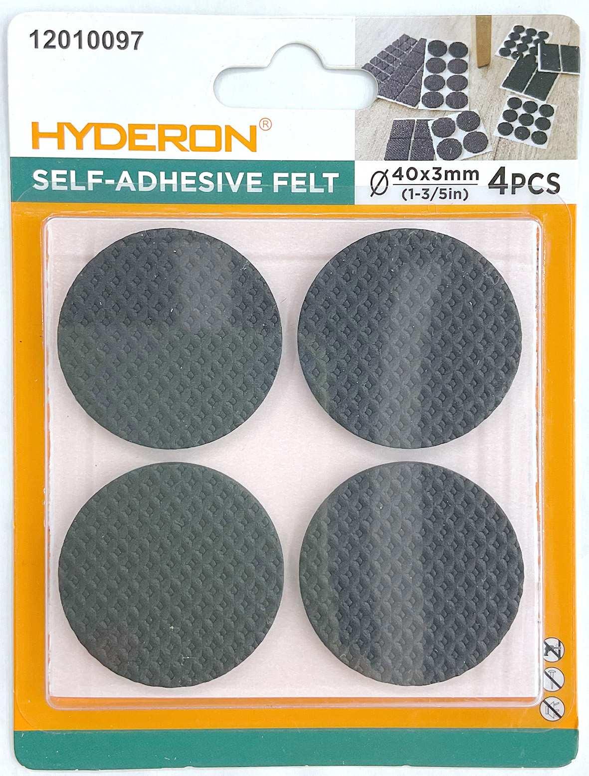 Protector para pata de mueble, 40 mm, 4 piezas, modelo 12010097