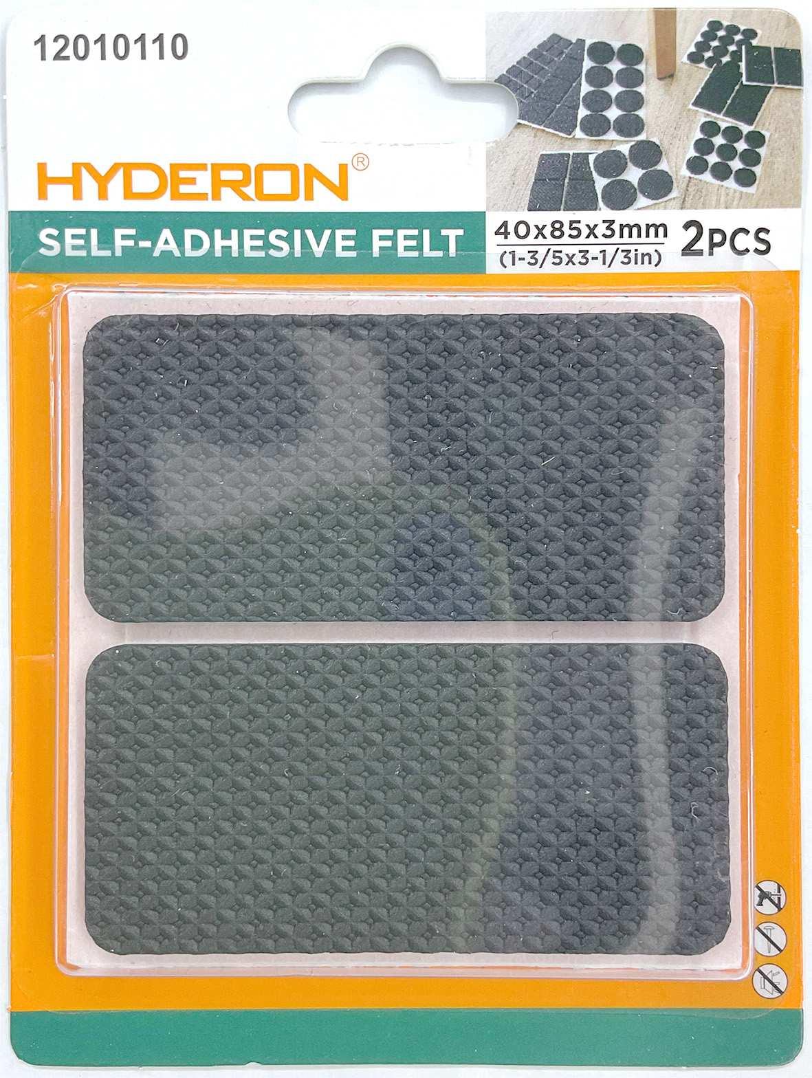 Protector para pata de mueble, 40 × 85 mm, 2 piezas, modelo 12010110
