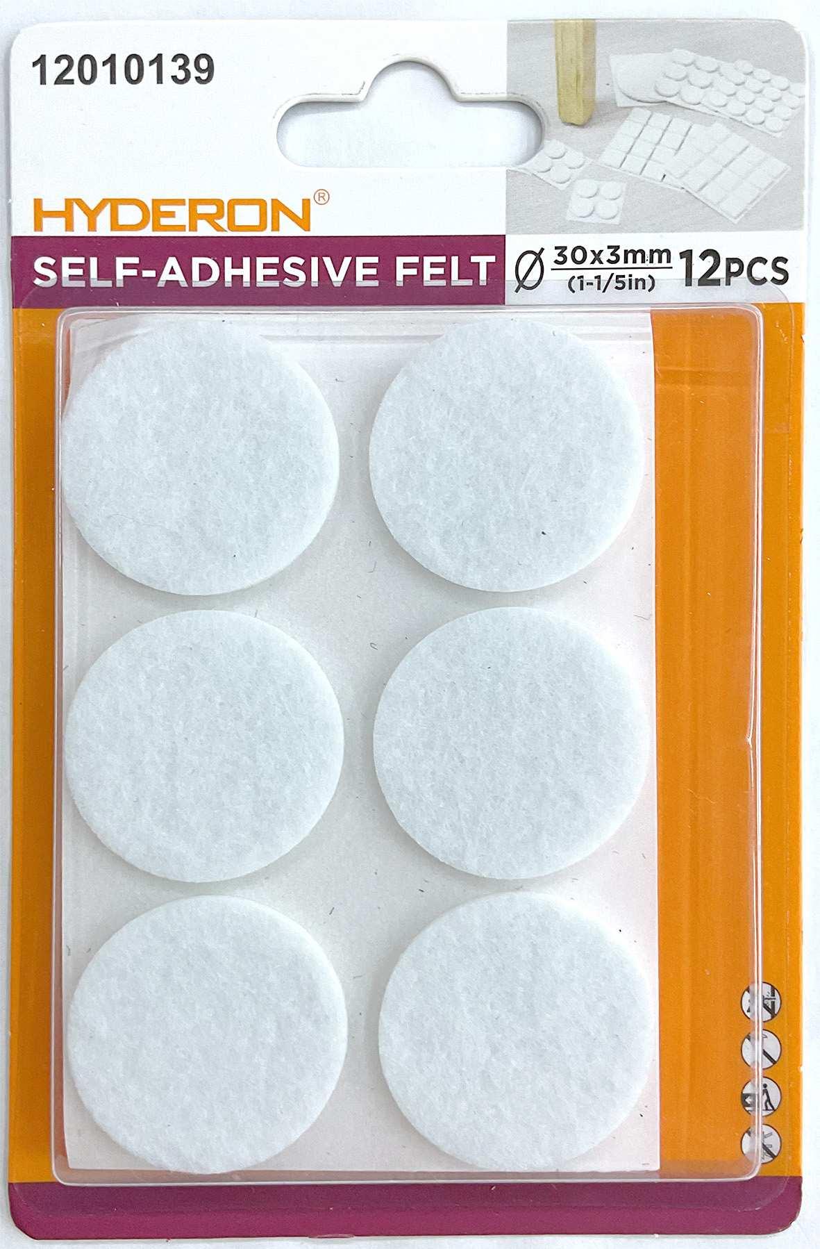 Protector para pata de mueble, 30 mm, 12 piezas, modelo 12010139