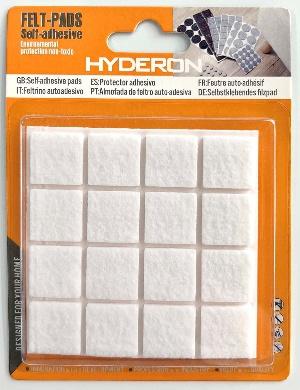 Protector para pata de mueble, 19 × 19 mm, 32 piezas, modelo 12010144