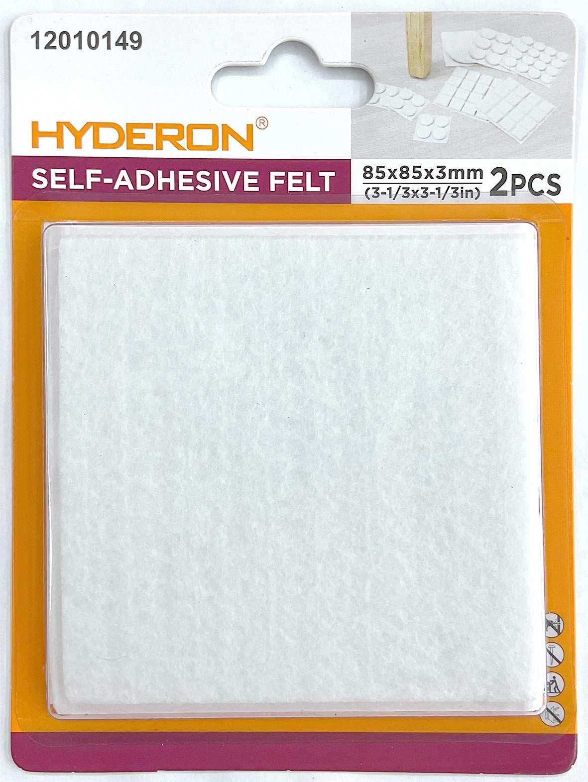 Protector para pata de mueble, 85 × 85 mm, 2 piezas, modelo 12010149