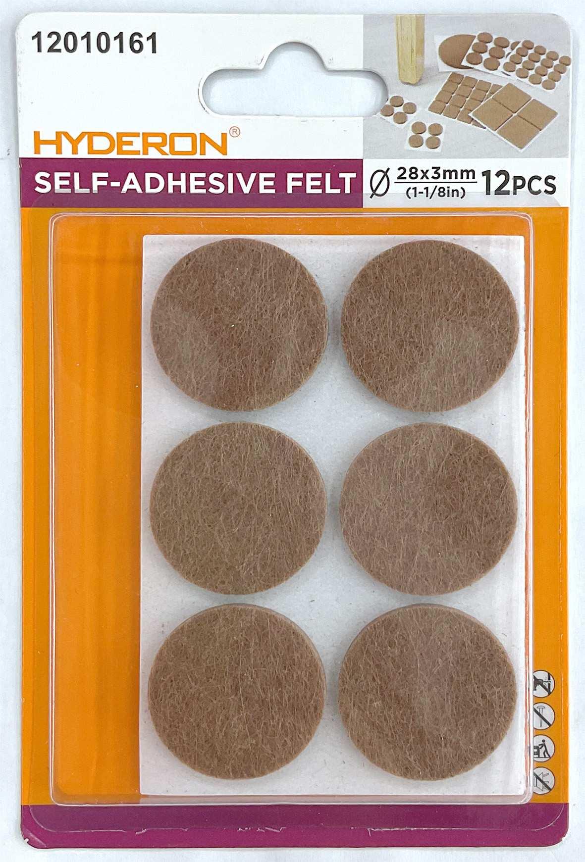 Protector para pata de mueble, 28 mm, 12 piezas, modelo 12010161