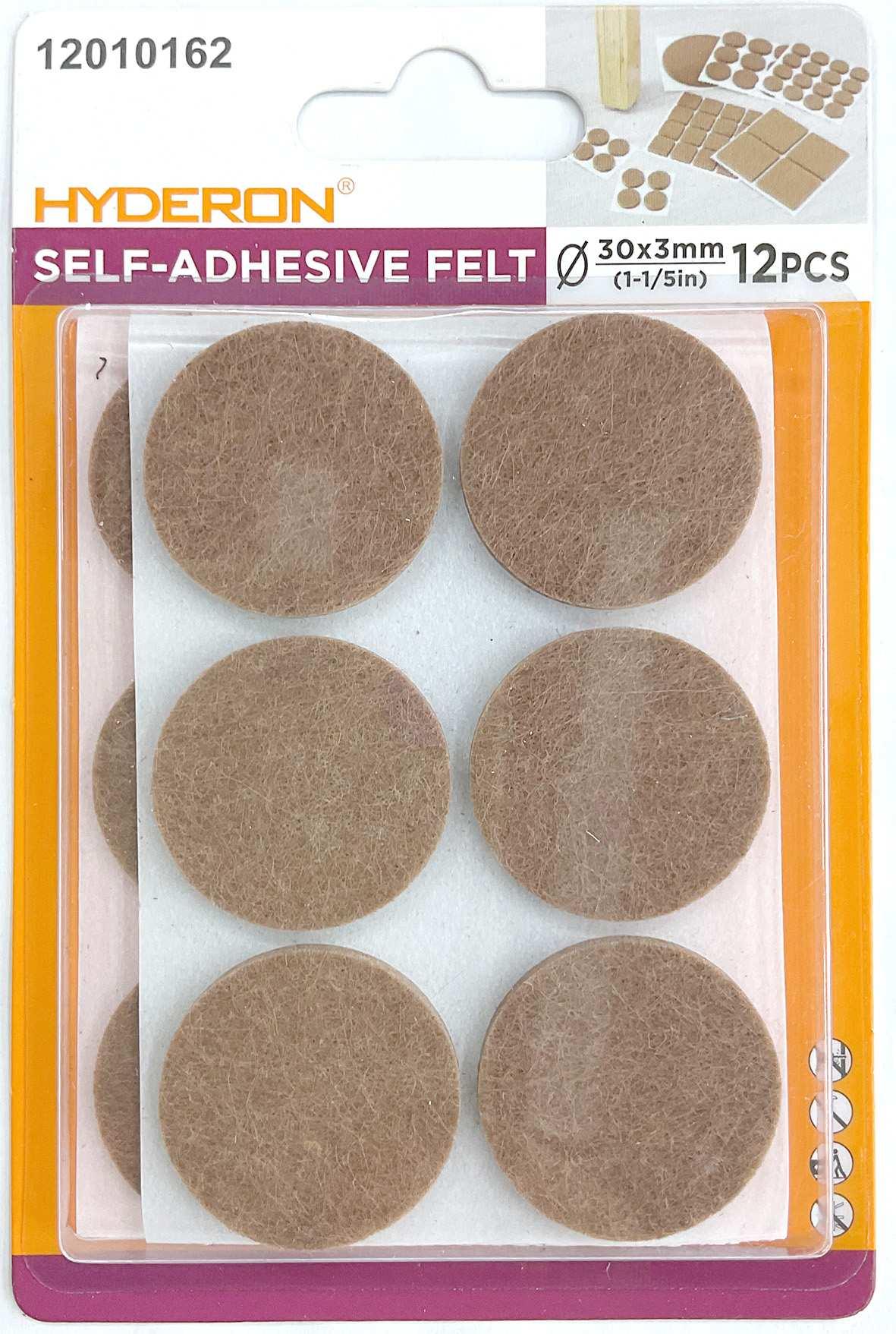 Protector para pata de mueble, 30 mm, 12 piezas, modelo 12010162