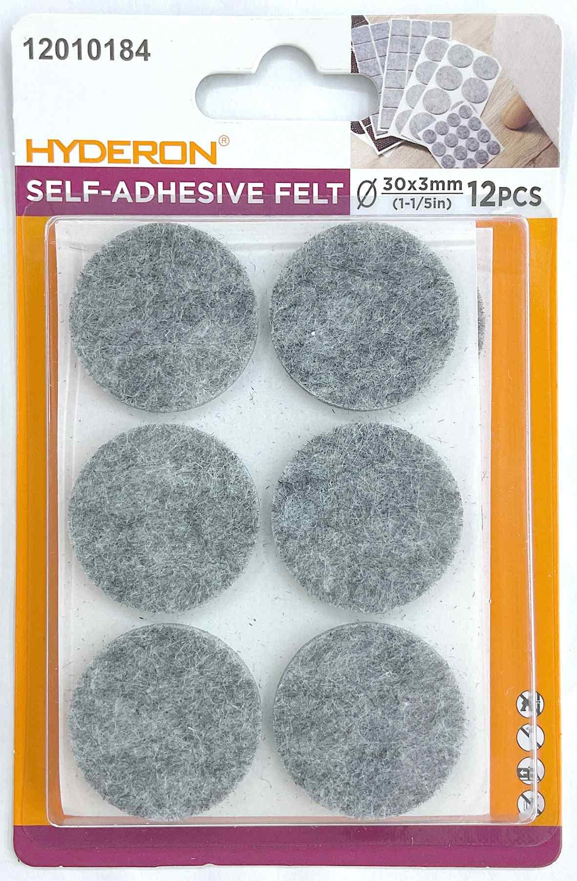 Protector para pata de mueble, 30 mm, 12 piezas, modelo 12010184
