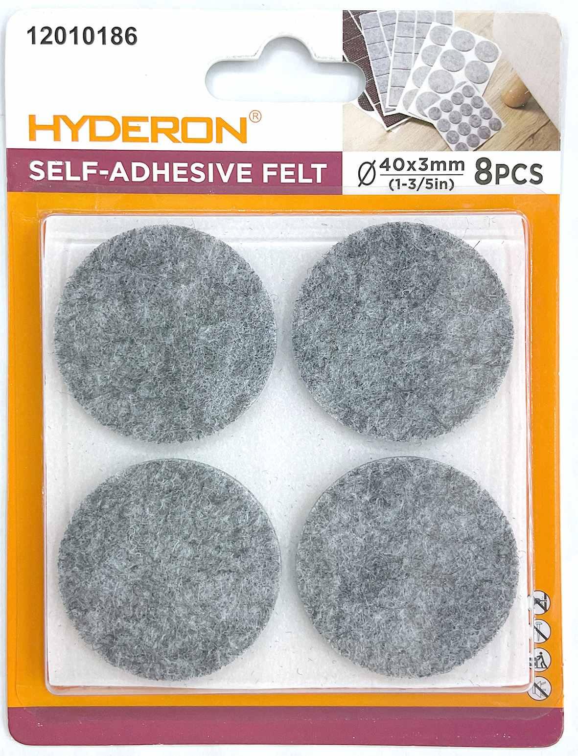 Protector para pata de mueble, 40 mm, 8 piezas, modelo 12010186