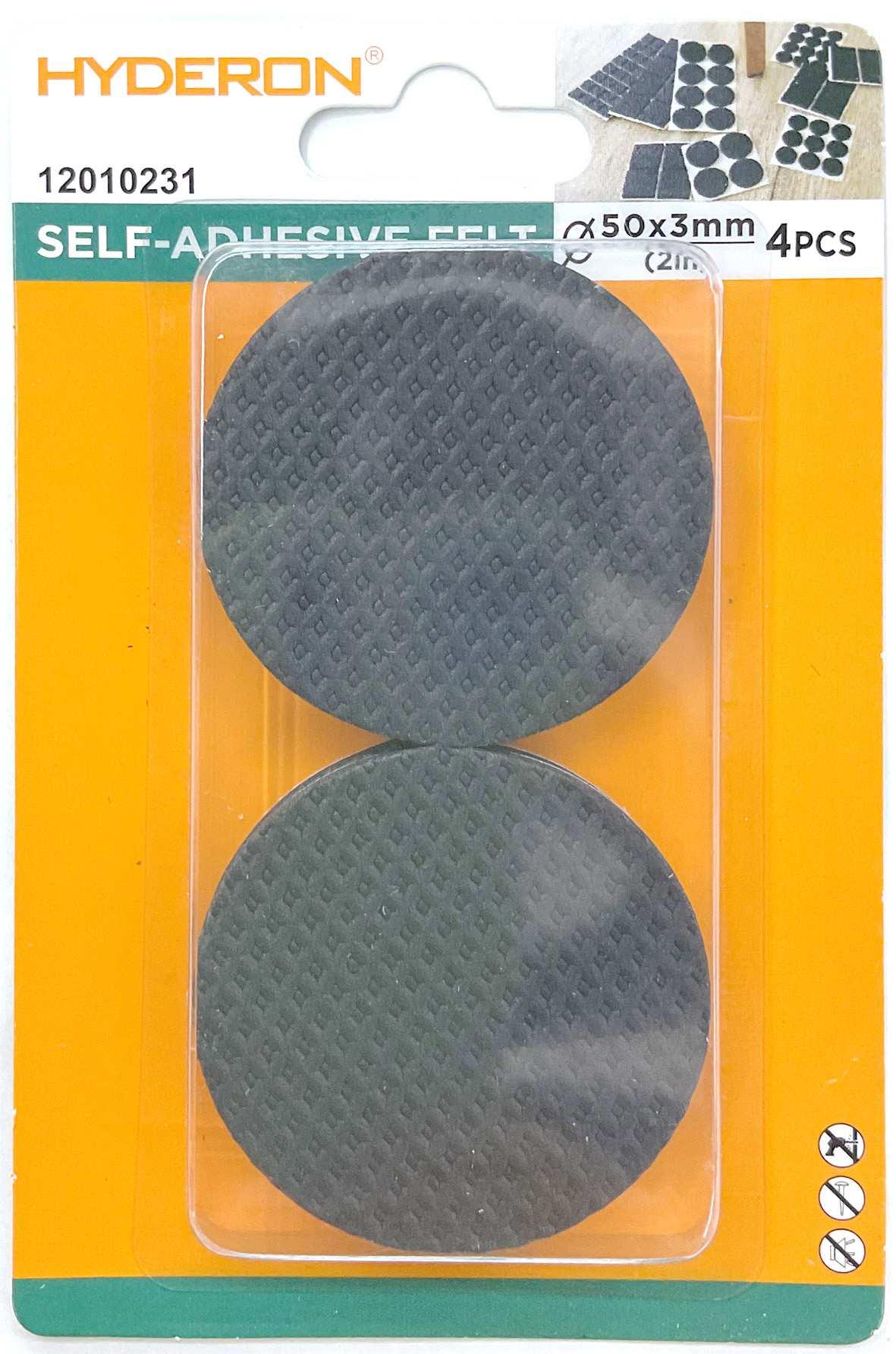 Protector para pata de mueble, 50 mm, 4 piezas, modelo 12010231