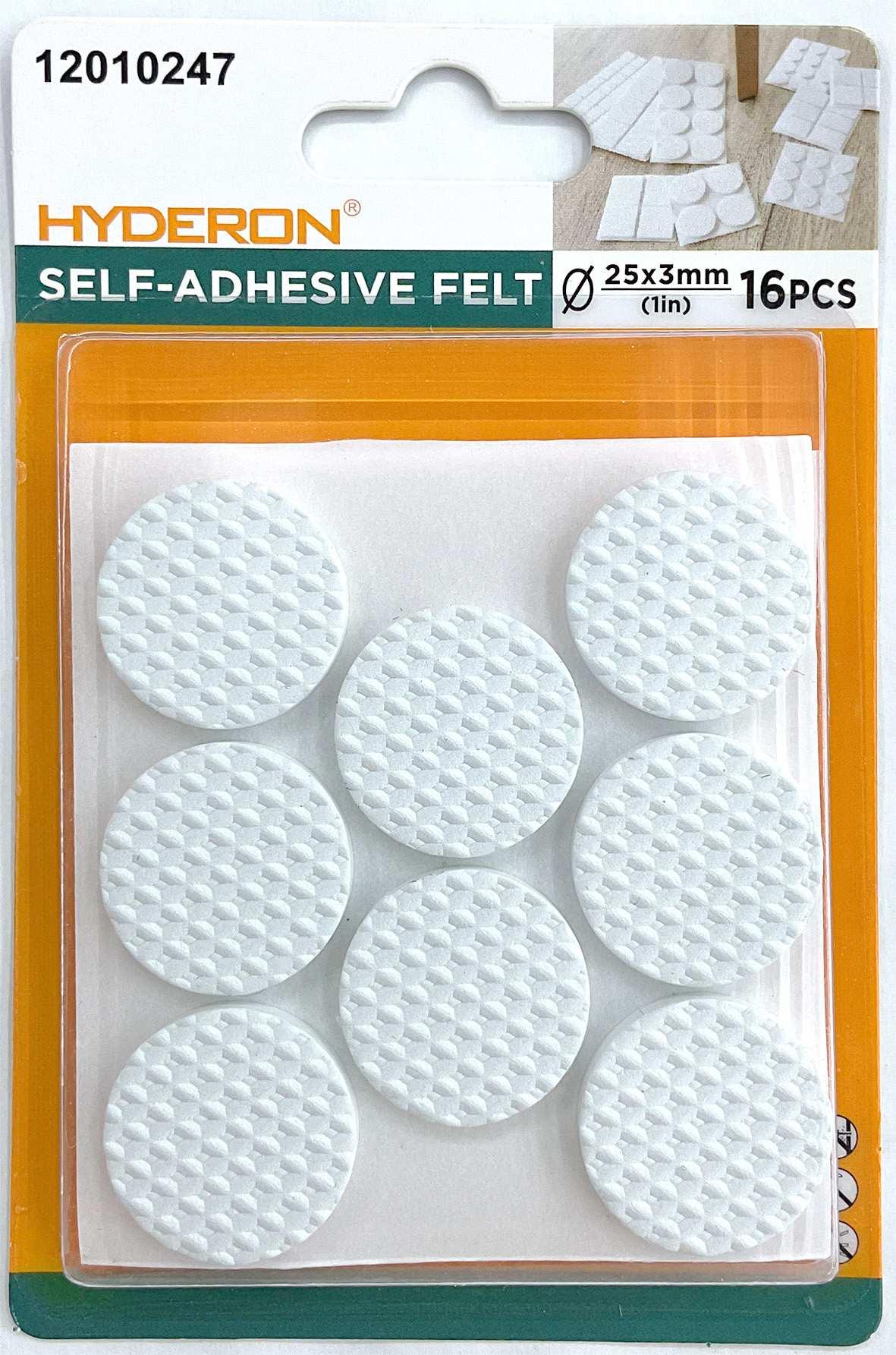 Protector para pata de mueble, 25 mm, 16 piezas, modelo 12010247