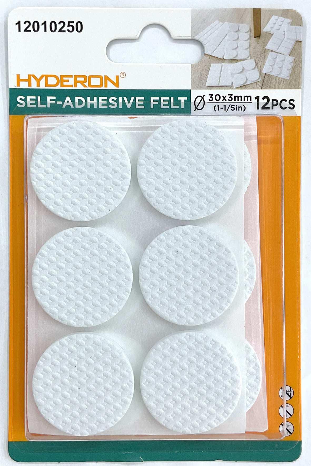 Protector para pata de mueble, 30 mm, 12 piezas, modelo 12010250