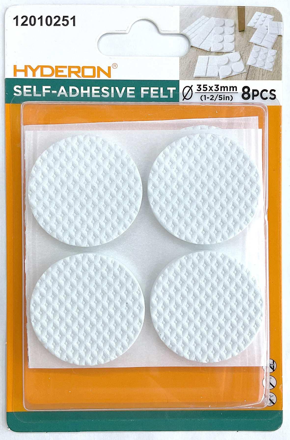 Protector para pata de mueble, 35 mm, 8 piezas, modelo 12010251