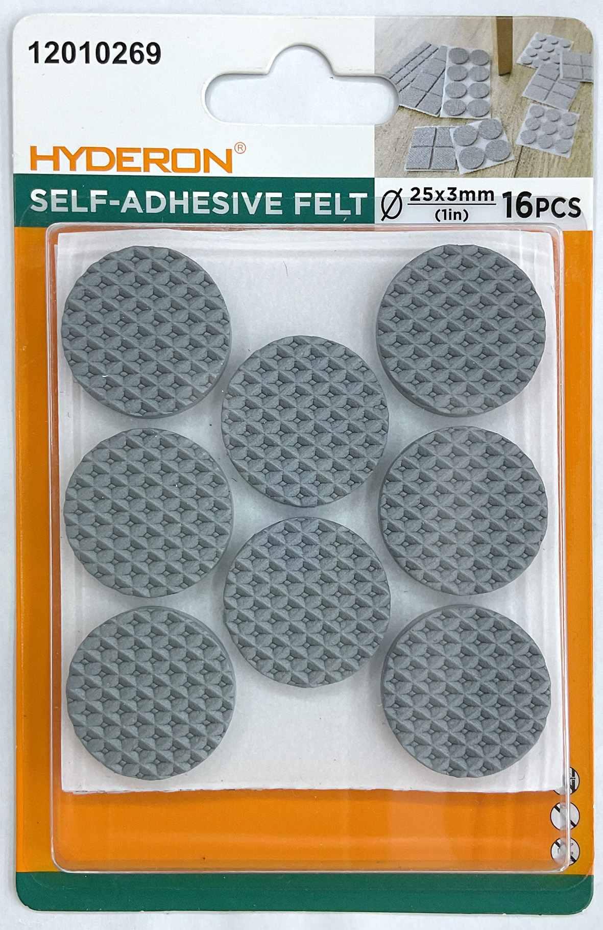 Protector para pata de mueble, 25 mm, 16 piezas, modelo 12010269