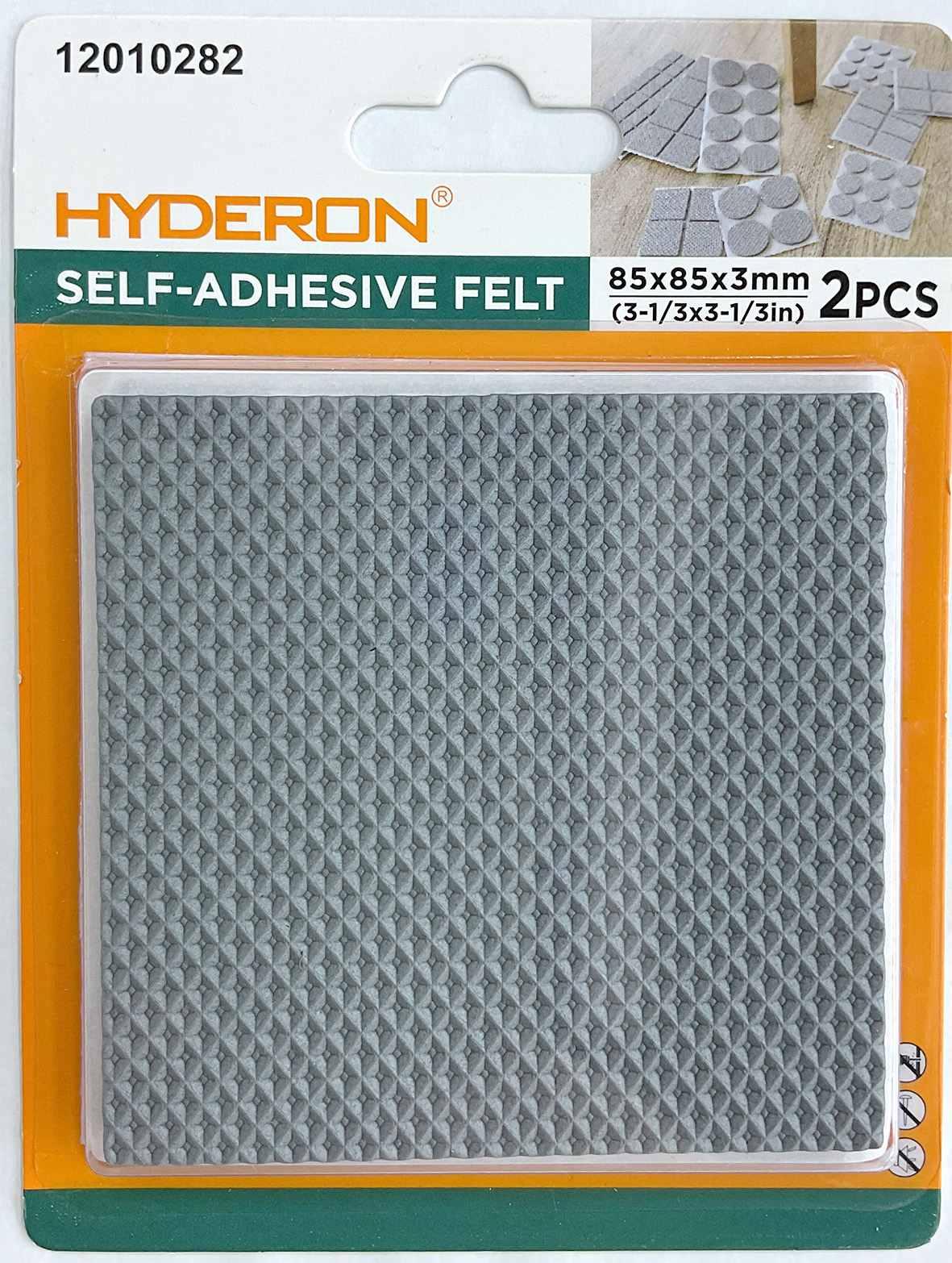 Protector para pata de mueble, 85 × 85 mm, 2 piezas, modelo 12010282