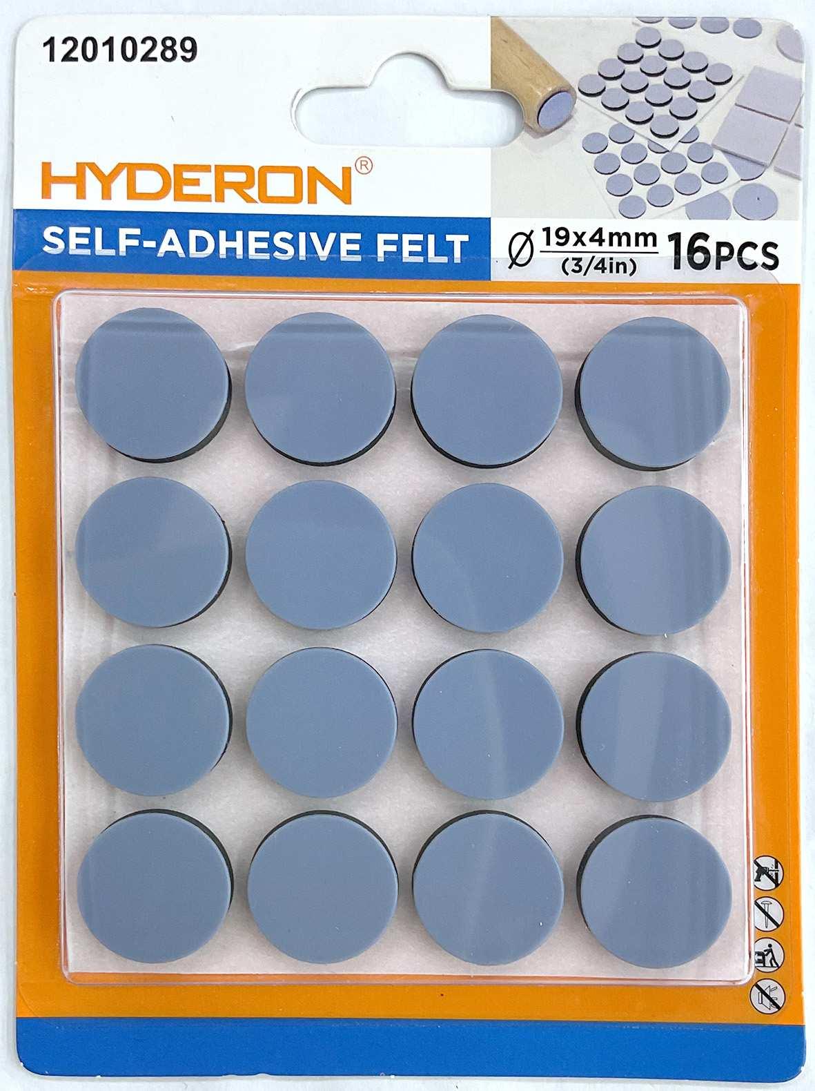 Protector para pata de mueble, 19 mm, 16 piezas, modelo 12010289