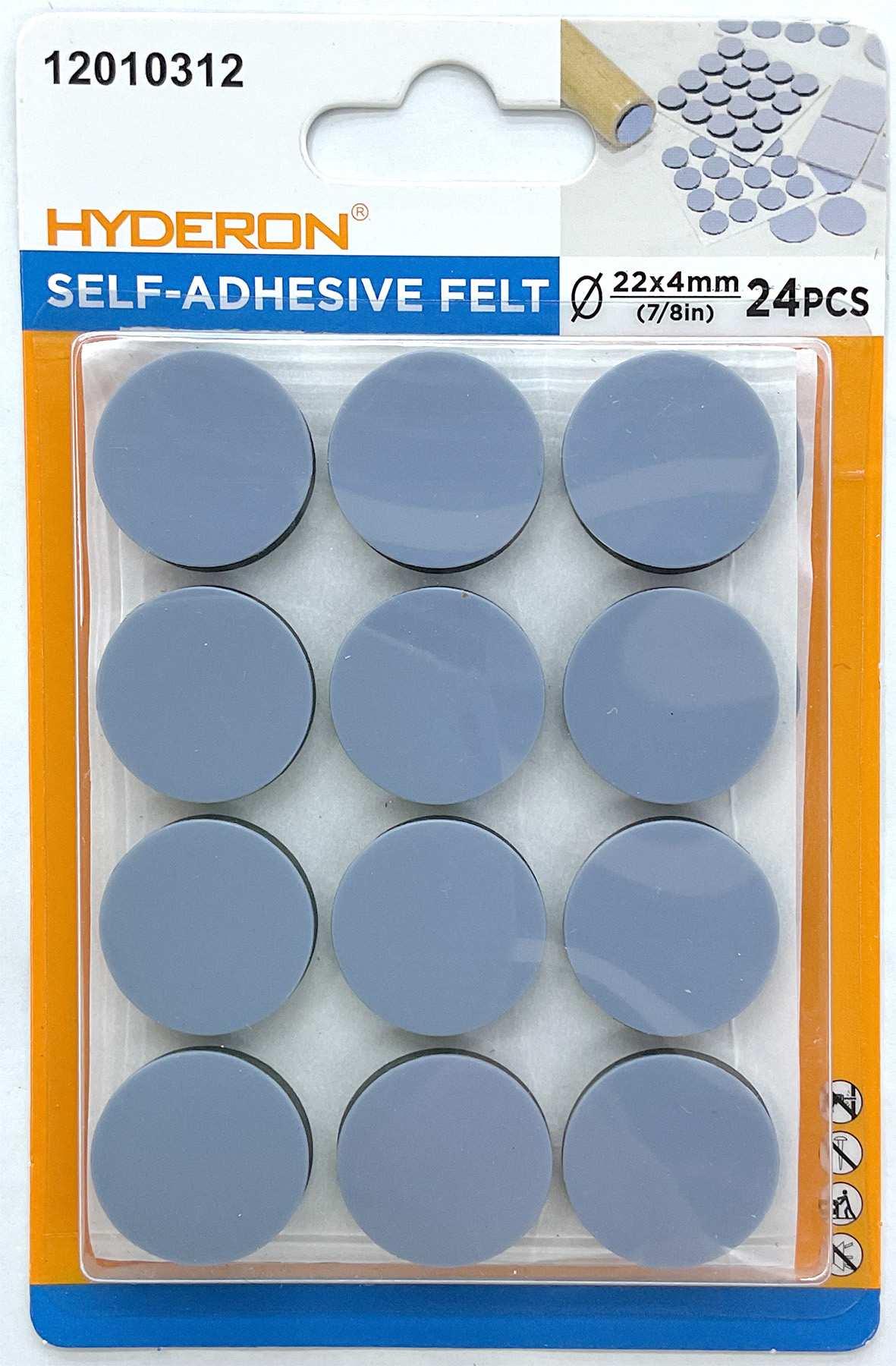 Protector para pata de mueble, 22 mm, 24 piezas, modelo 12010312