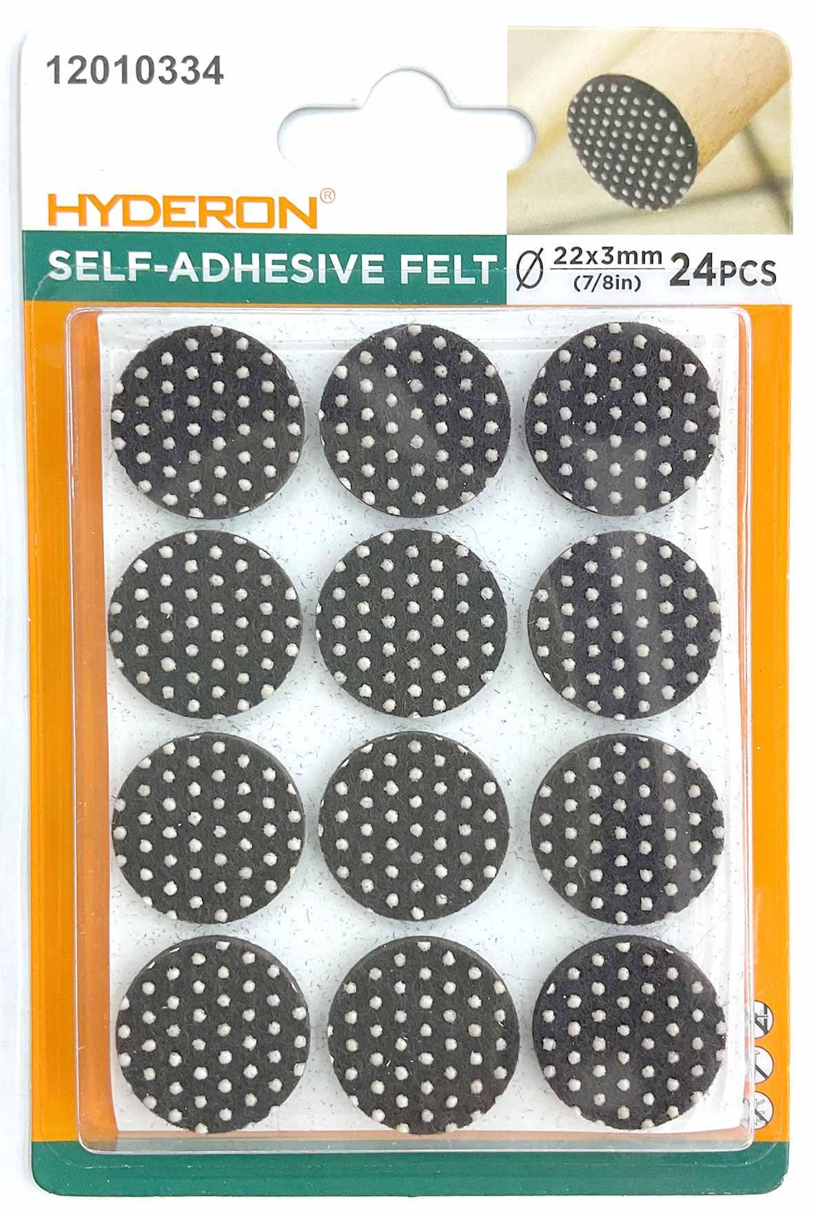 Protector para pata de mueble, 22 mm, 24 piezas, modelo 12010334
