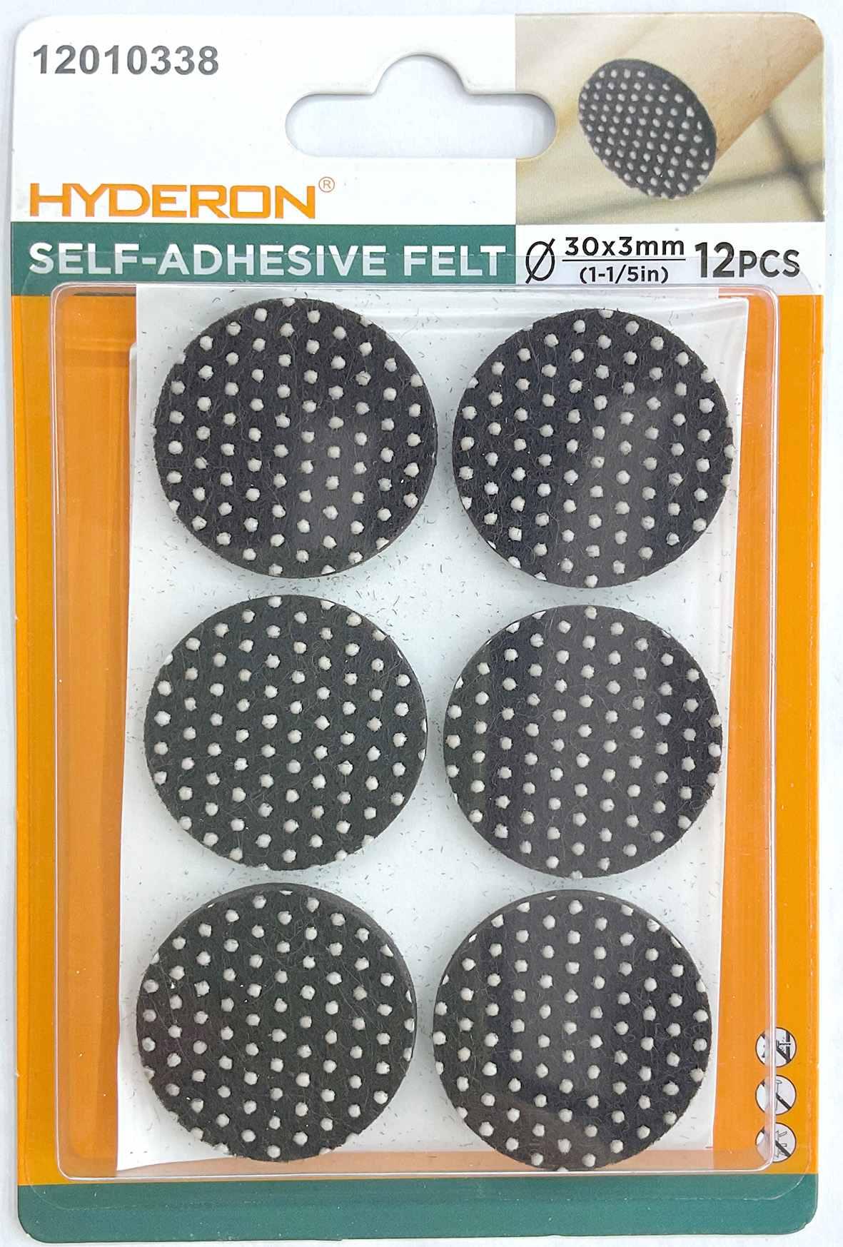 Protector para pata de mueble, 30 mm, 12 piezas, modelo 12010338