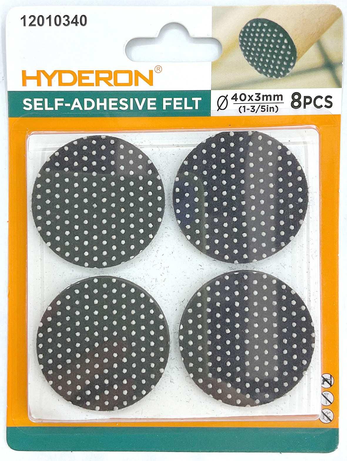 Protector para pata de mueble, 40 mm, 8 piezas, modelo 12010340