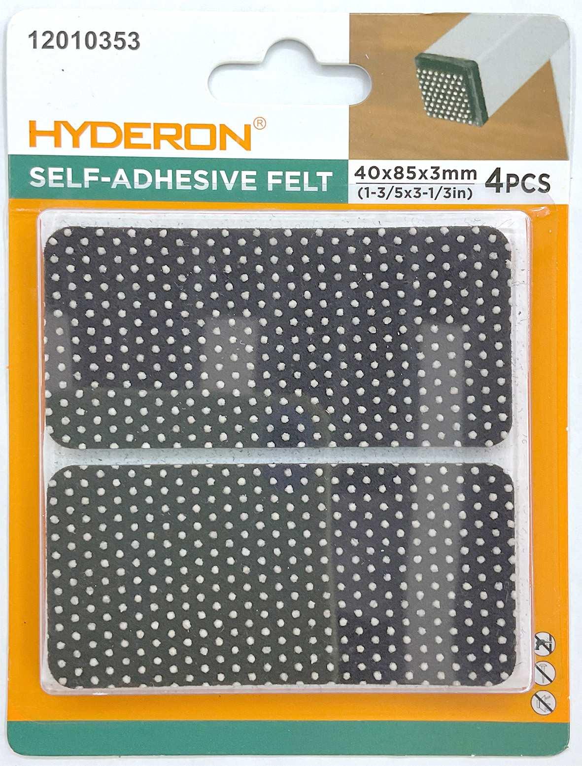 Protector para pata de mueble, 40 × 85 mm, 4 piezas, modelo 12010353