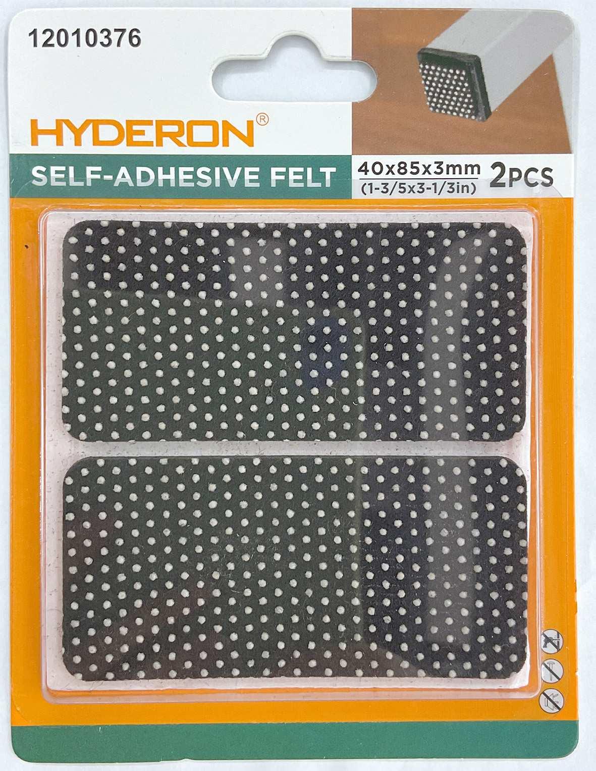 Protector para pata de mueble, 40 × 85 mm, 2 piezas, modelo 12010376