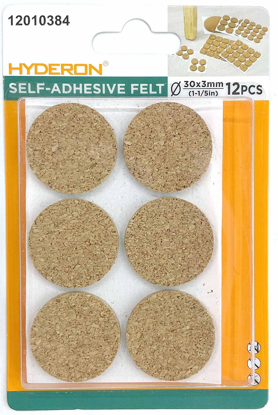 Protector para pata de mueble, 30 mm, 12 piezas, modelo 12010384