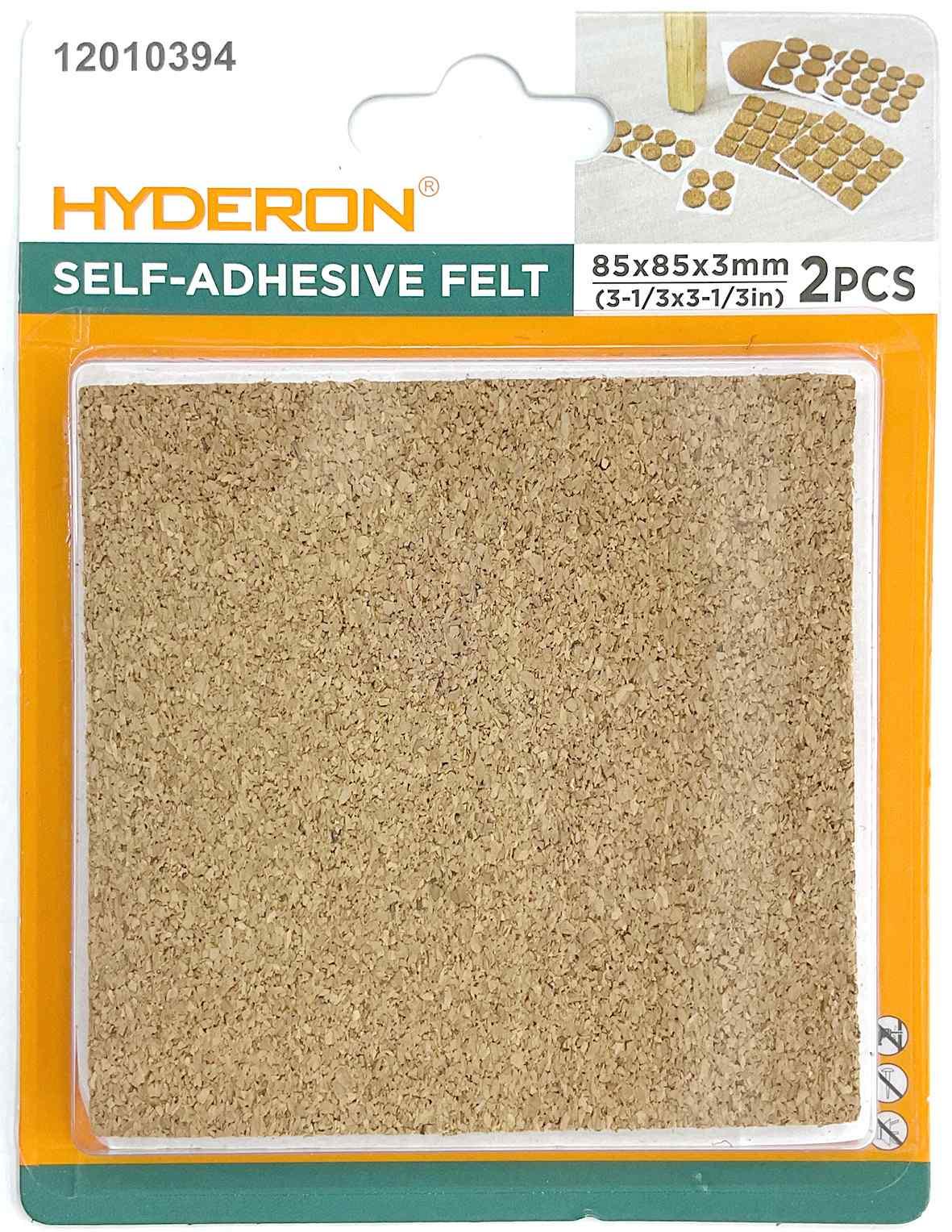 Protector para pata de mueble, 85 × 85 mm, 2 piezas, modelo 12010394