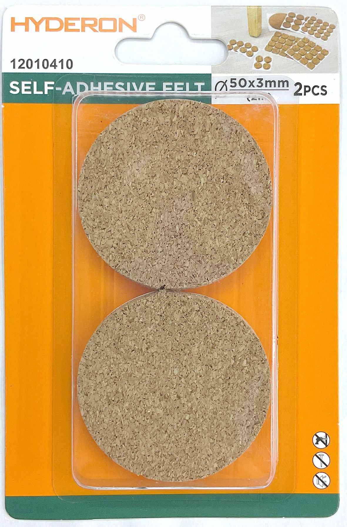 Protector para pata de mueble, 50 mm, 2 piezas, modelo 12010410
