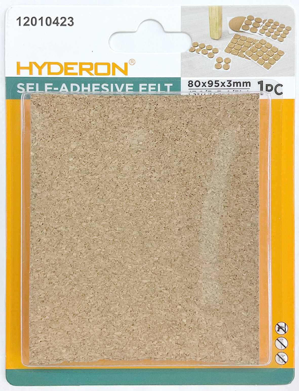 Protector para pata de mueble, 80 × 95 mm, 1 pieza, modelo 12010423