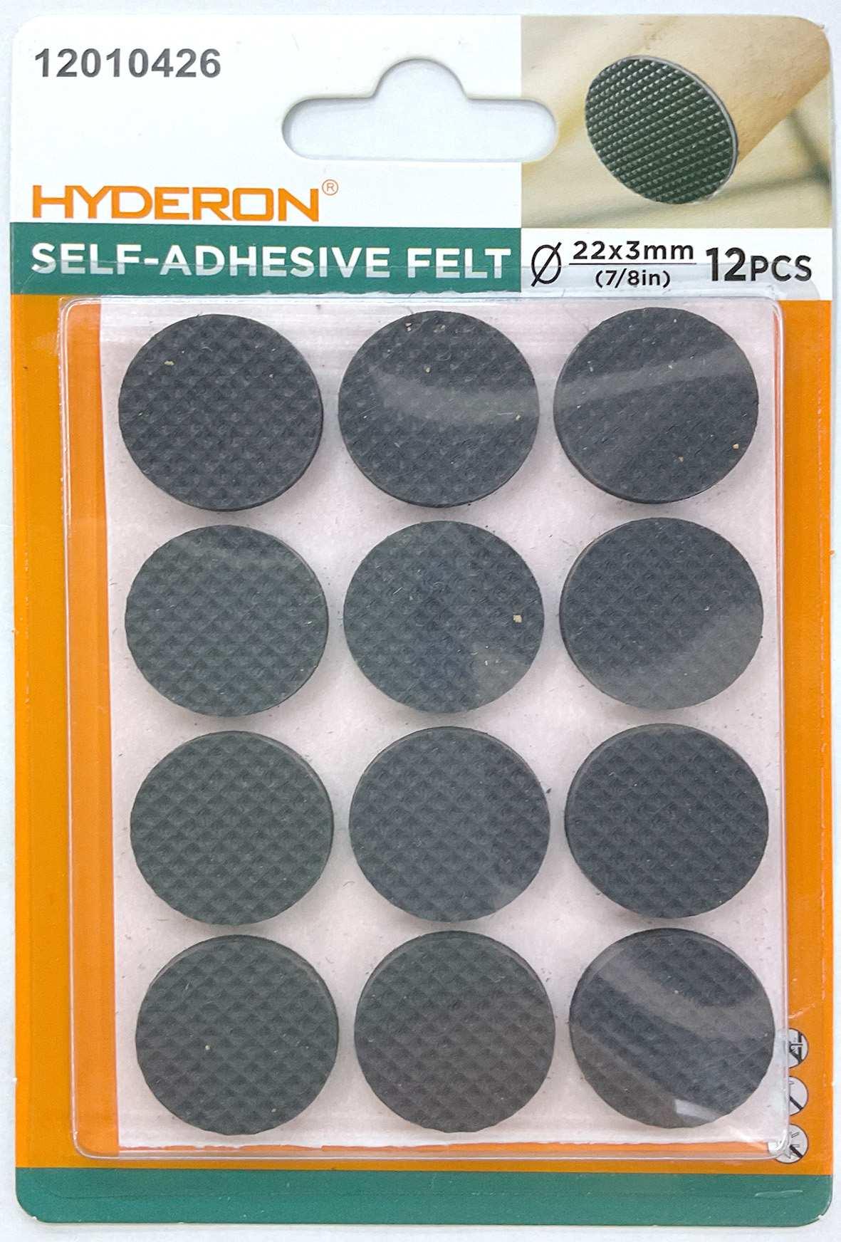 Protector para pata de mueble, 22 mm, 12 piezas, modelo 12010426