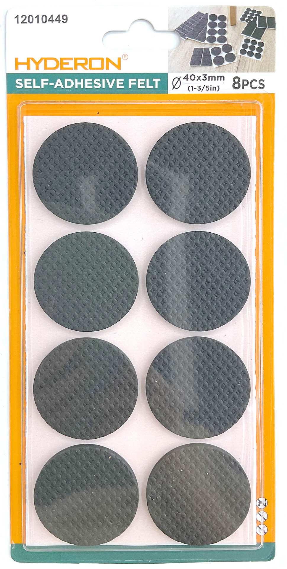 Protector para pata de mueble, 40 mm, 8 piezas, modelo 12010449