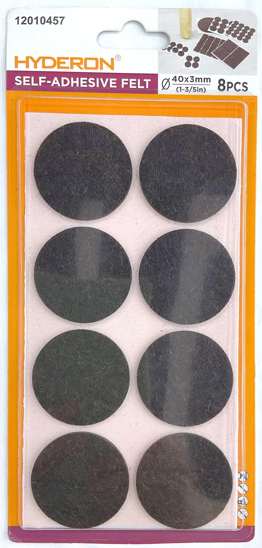 Protector para pata de mueble, 40 mm, 8 piezas, modelo 12010457