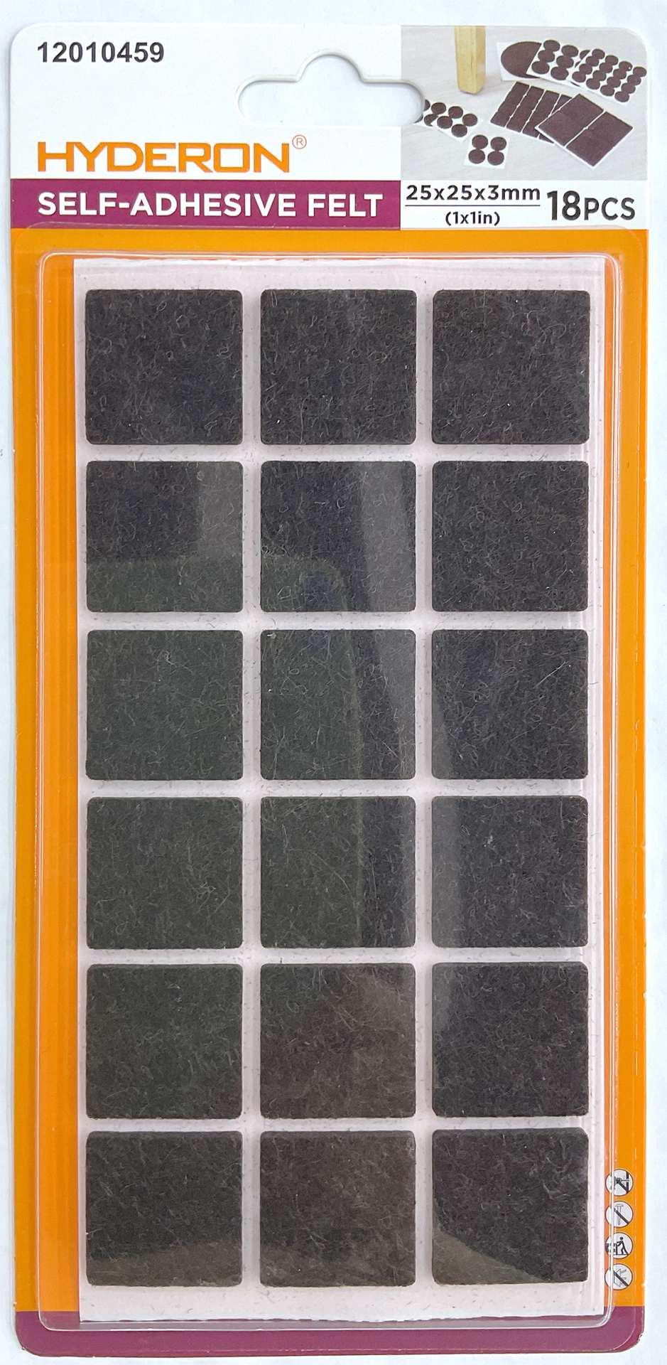 Protector para pata de mueble, 25 × 25 mm, modelo 12010459