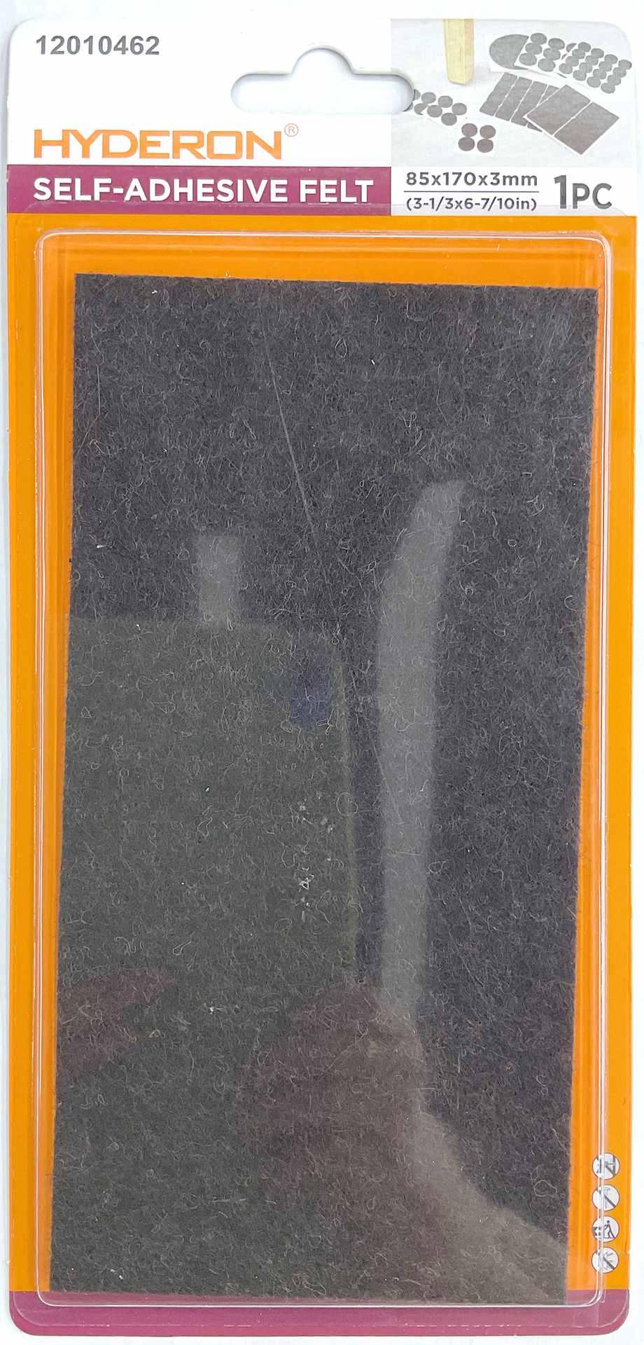 Protector para pata de mueble, 85 × 170 mm, 1 pieza, modelo 12010462