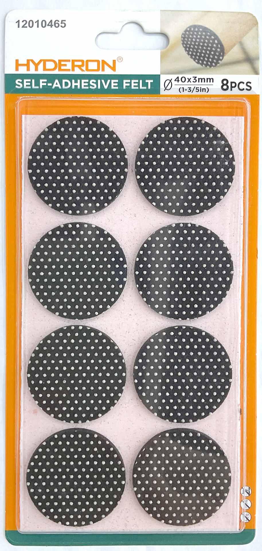 Protector para pata de mueble, 40 mm, 8 piezas, modelo 12010465
