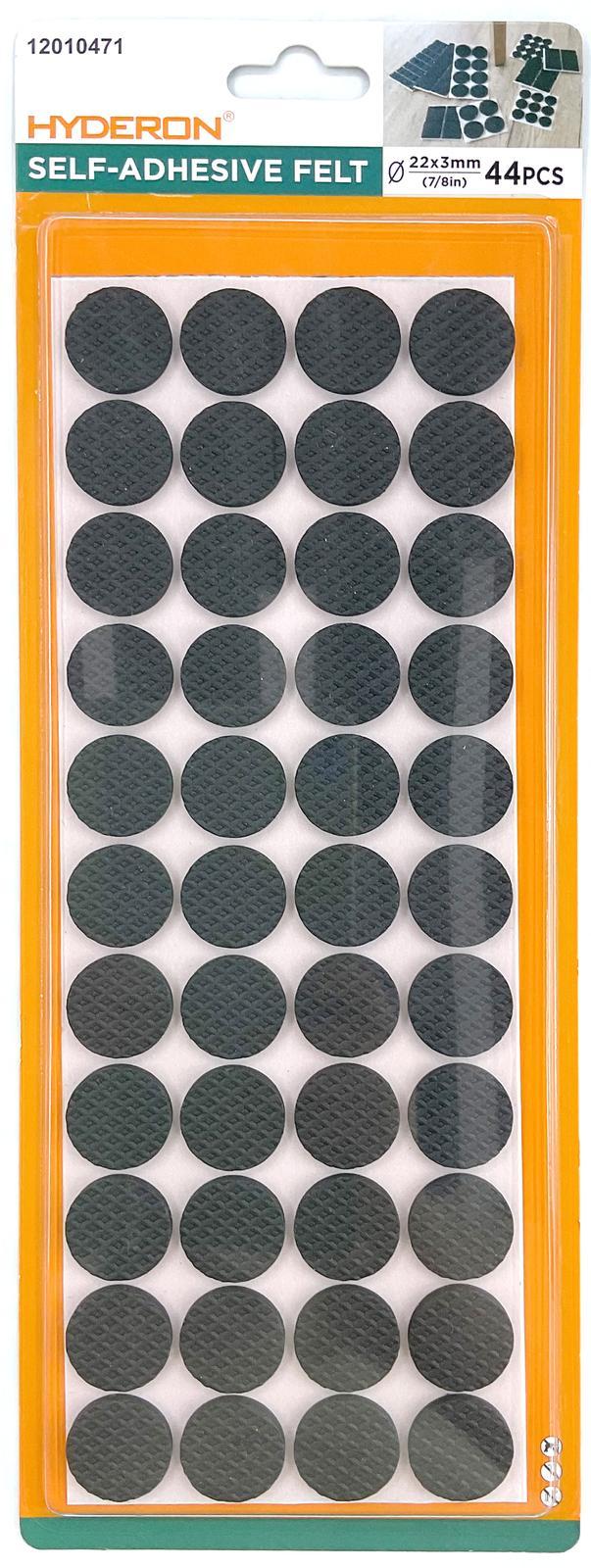 Protector para pata de mueble, 22 mm, 44 piezas, modelo 12010471