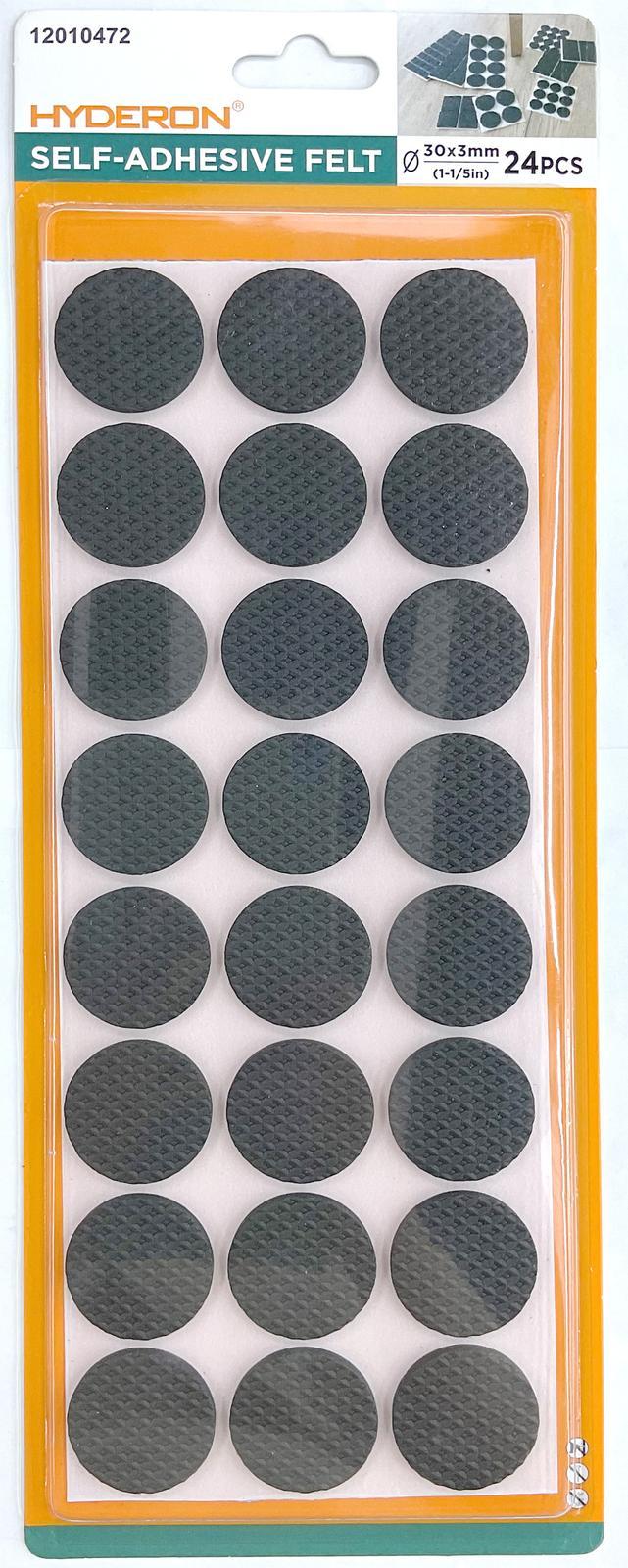 Protector para pata de mueble, 30 mm, 24 piezas, modelo 12010472