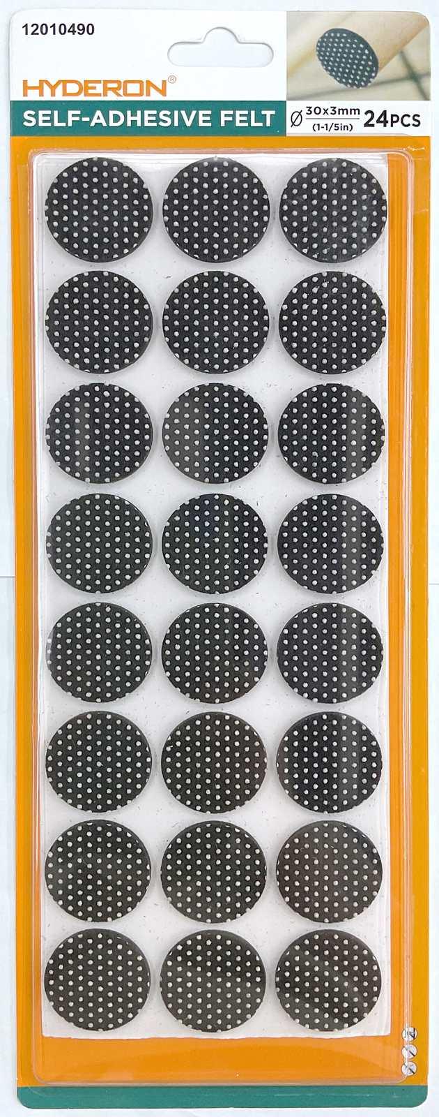 Protector para pata de mueble, 30 mm, 24 piezas, modelo 12010490
