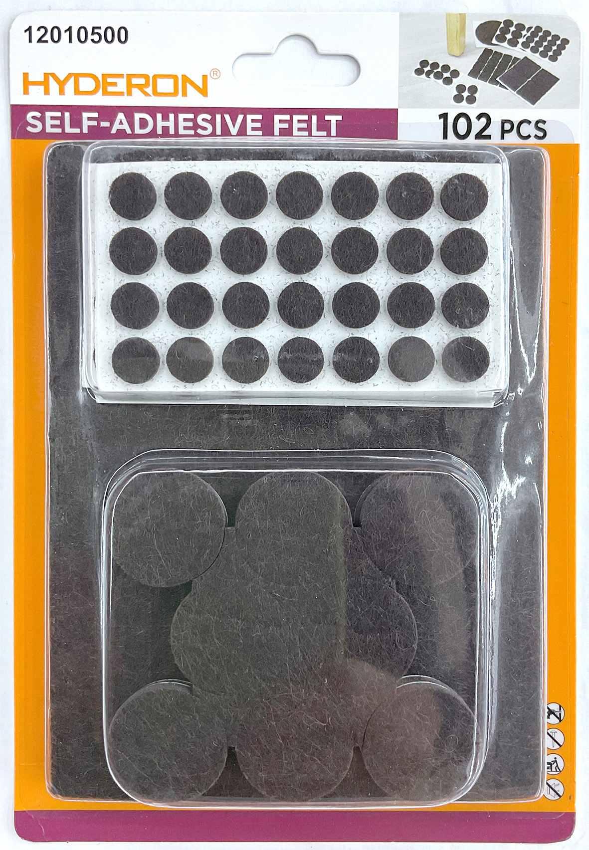 Protector para pata de mueble, 10 × 2 mm, 25 × 5 mm, 113 × 151 × 5 mm, 84 piezas, 16 piezas, 2 piezas, modelo 12010500