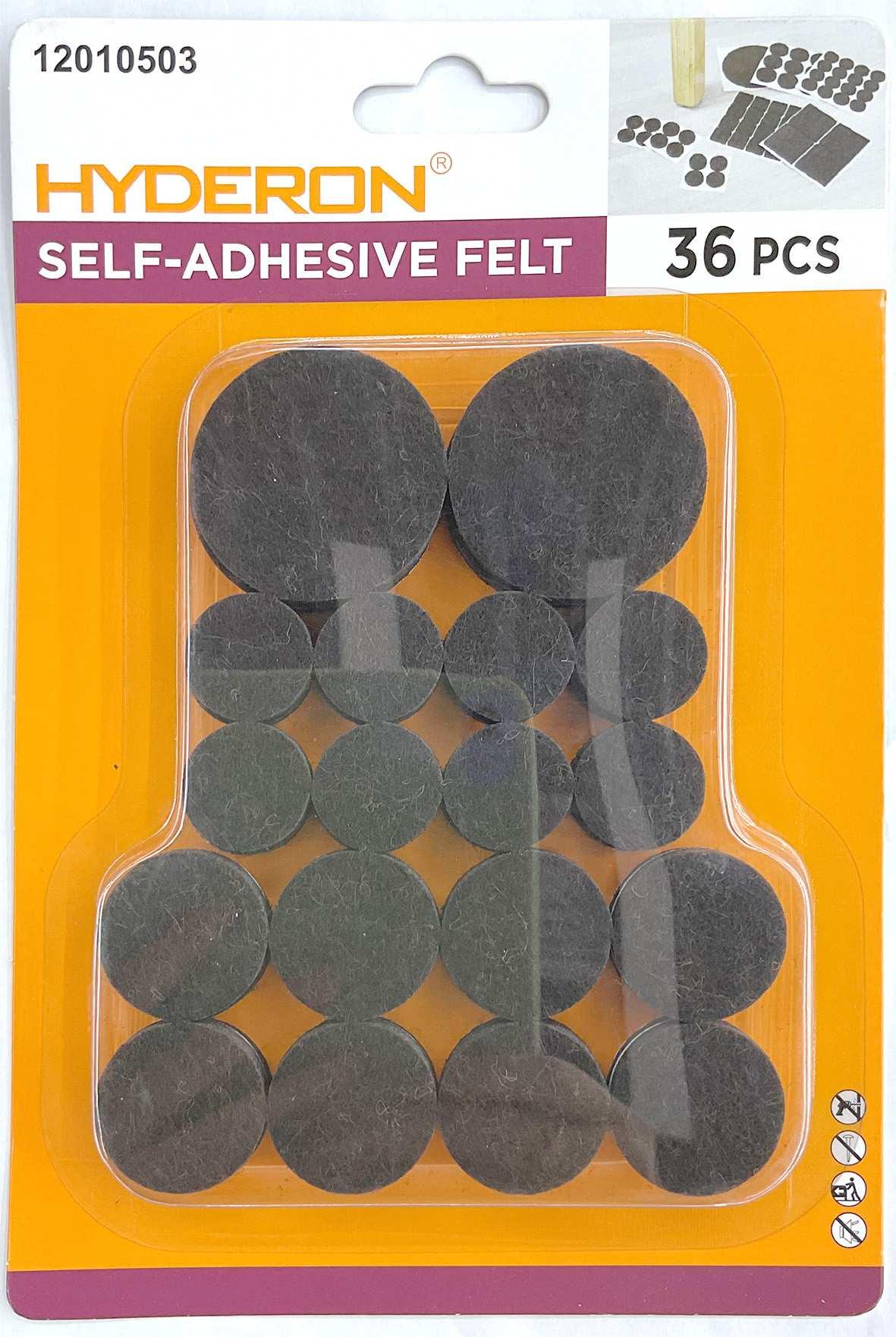 Protector para pata de mueble, 38 × 5 mm, 25 × 5 mm, 20 × 5 mm, 4 piezas, 16 piezas, modelo 12010503