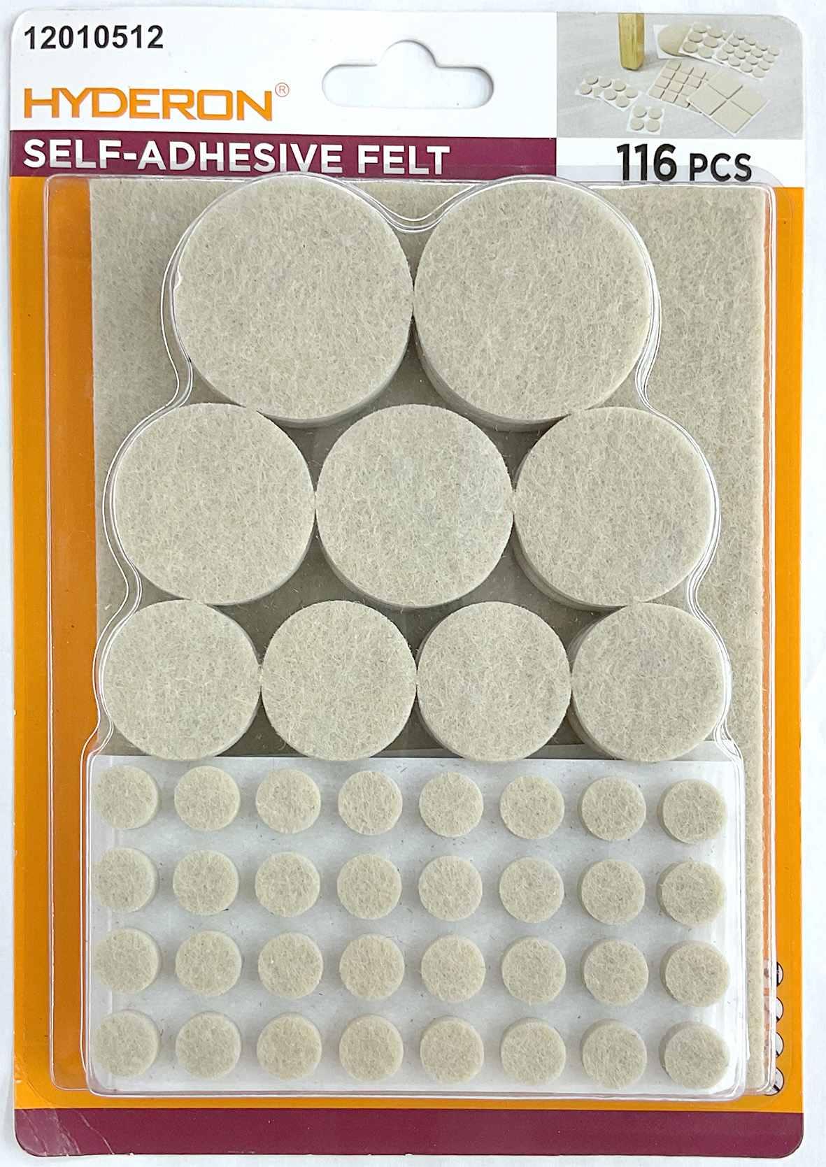 Protector para pata de mueble, 10 mm, 25 mm, 31,75 mm, 38 mm, 96 piezas, 8 piezas, 6 piezas, 4 piezas, 2 piezas, 116 piezas, modelo 12010512