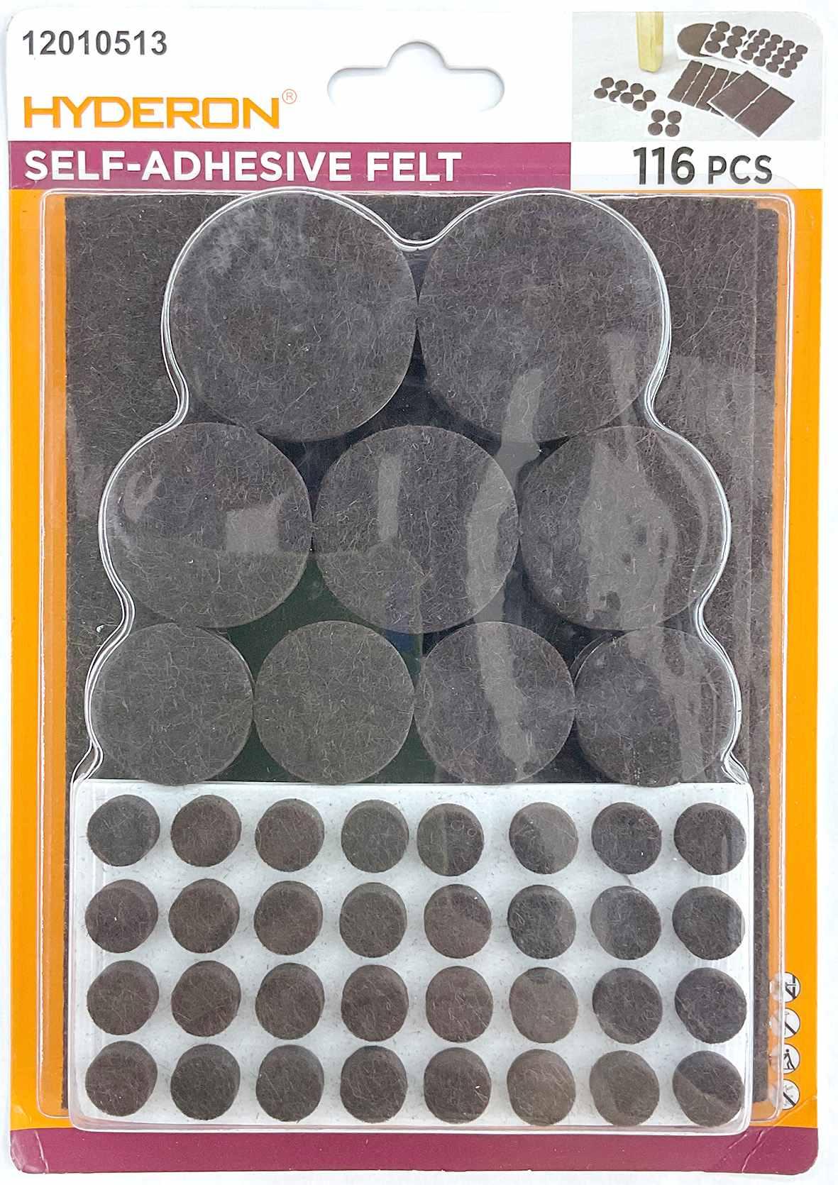 Protector para pata de mueble, 10 mm, 25 mm, 31,75 mm, 38 mm, 96 piezas, 8 piezas, 6 piezas, 4 piezas, 2 piezas, 116 piezas, modelo 12010513