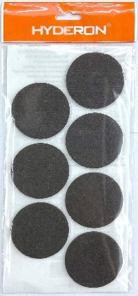 Protectores de fieltro, 55 × 3 mm, 7 piezas, color marrón