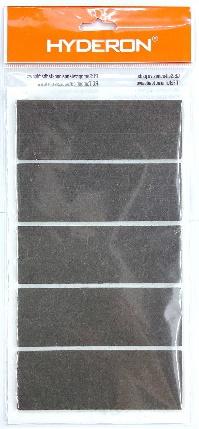 Protectores de fieltro, 40 × 110 × 3 mm, 5 piezas, color marrón