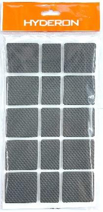 Protectores de fieltro, 40 × 40 × 3 mm, 20 × 40 × 3 mm, 10 piezas, 5 piezas, color negro