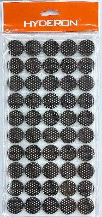 Protector para pata de mueble, 22 × 3 mm, 50 piezas